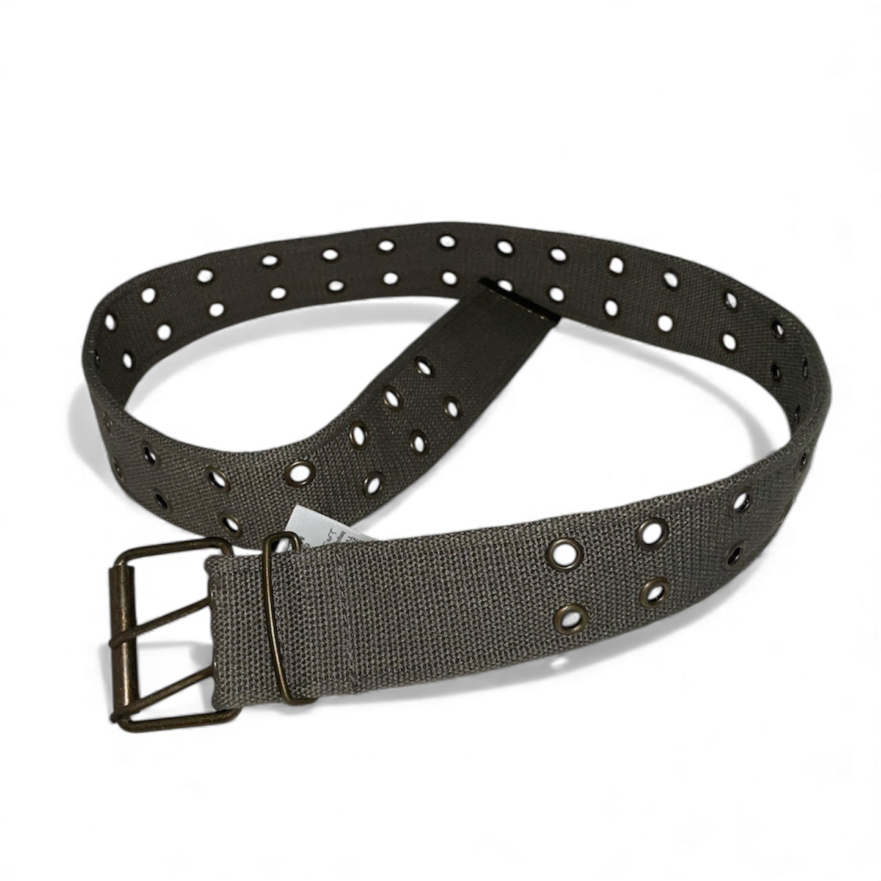 Ceinture kaki à œillet army