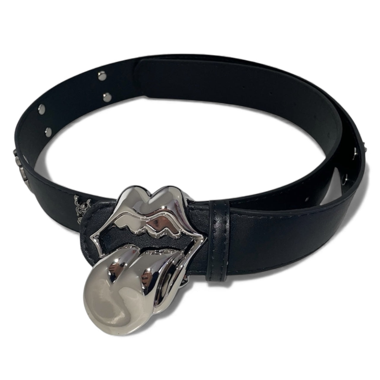 Ceinture Rolling Stones boucle argenté