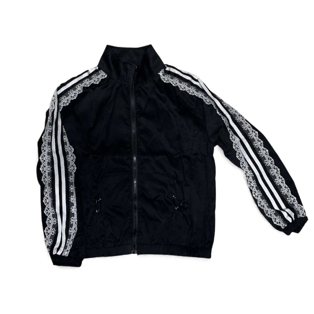 Veste zip kawai dentelle légère