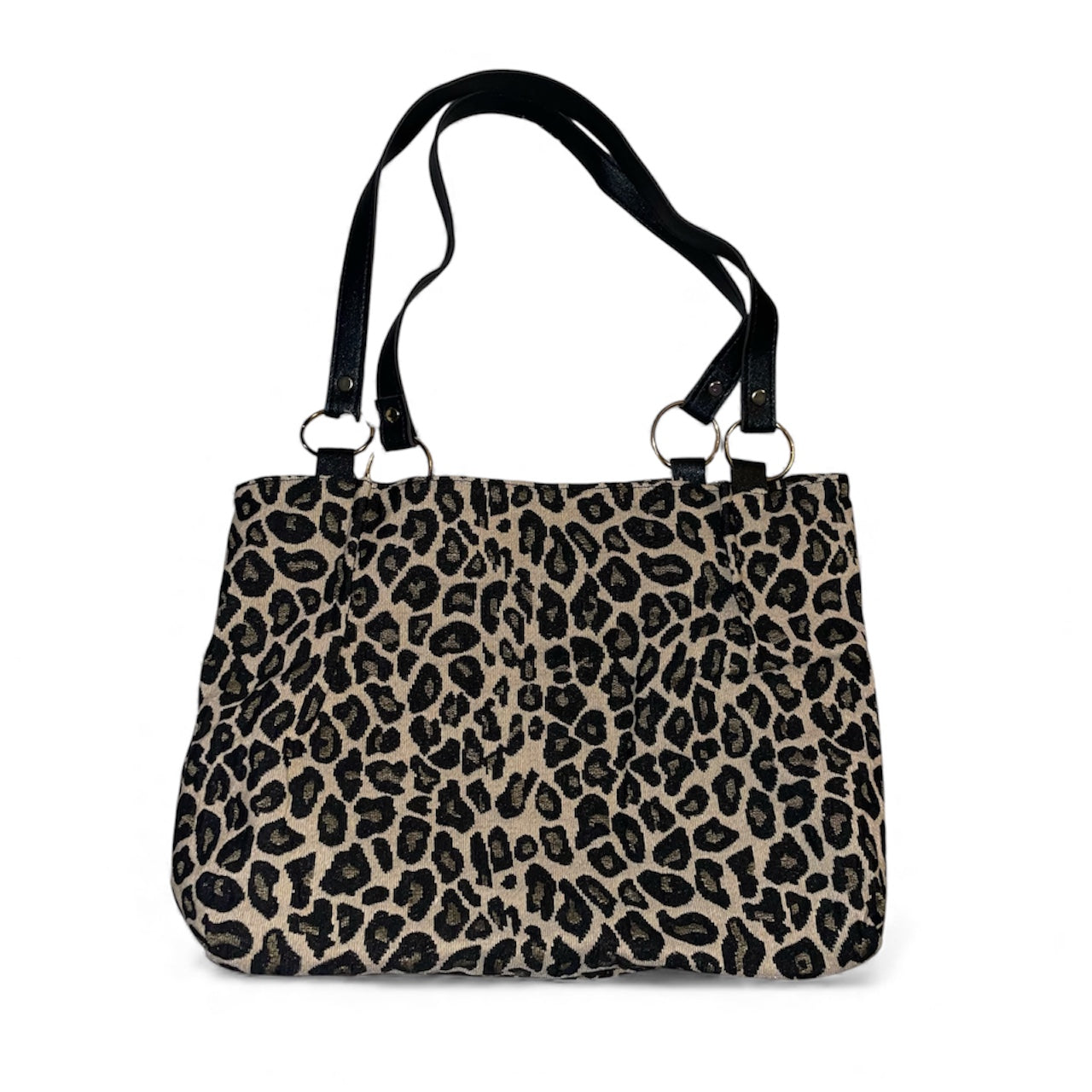 Sac à main vintage léopard