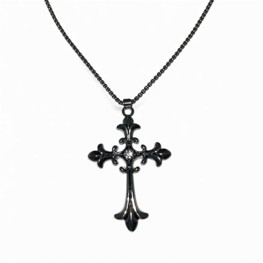 Chaîne croix gothique emo