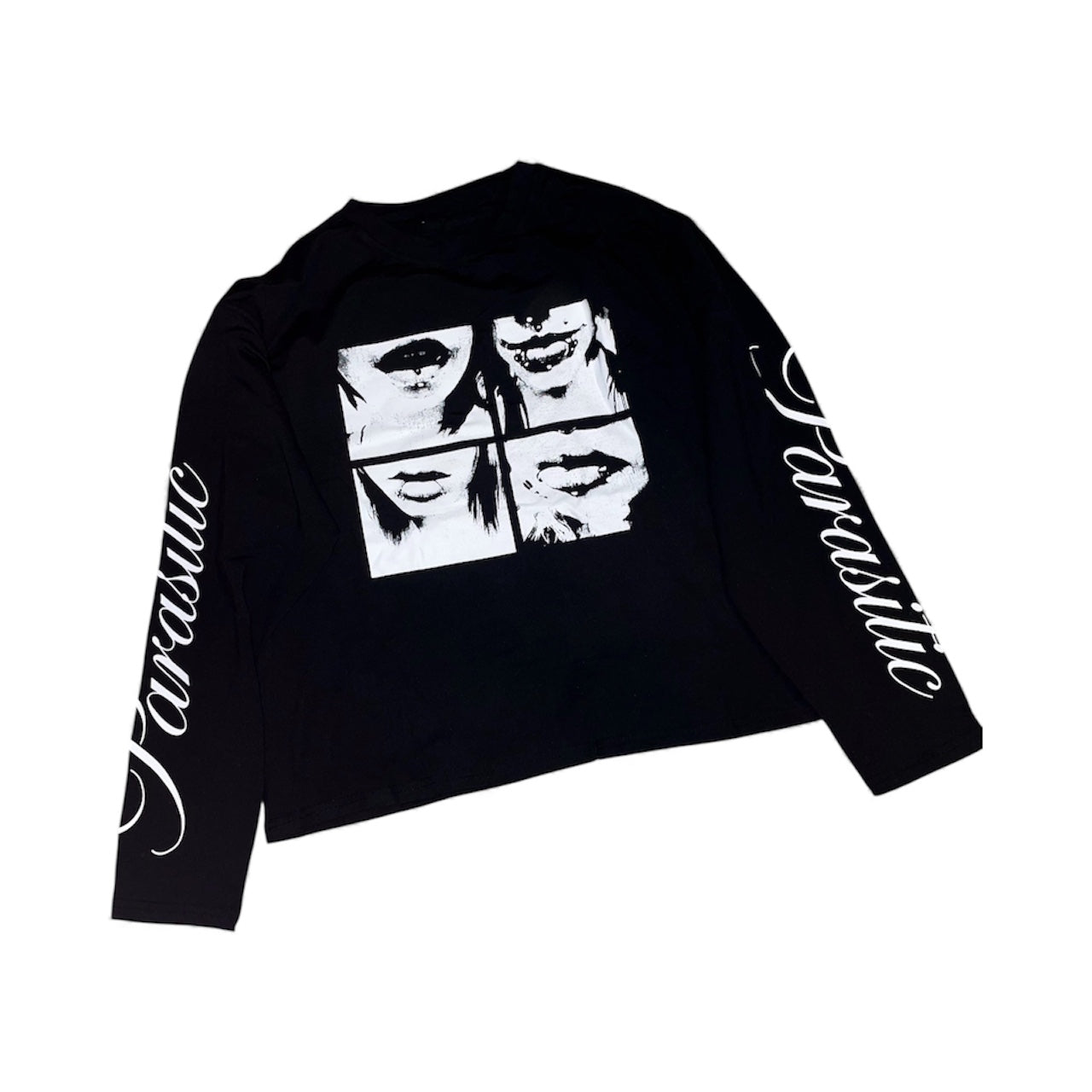 T-shirt à manches longues emo y2k