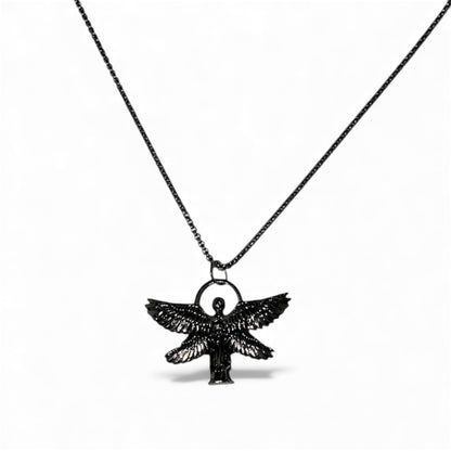 Chaîne pendentif ange ailé