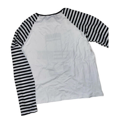 T-shirt à manches longues rayures musique 2000's