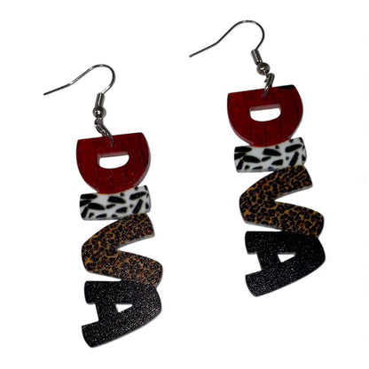 Boucles d'oreilles diva girly 2000's y2k