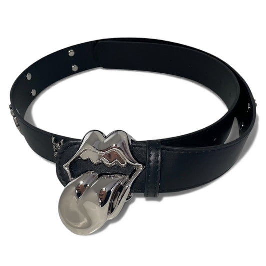 Ceinture Rolling Stones boucle argenté