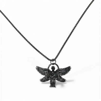 Chaîne pendentif ange ailé