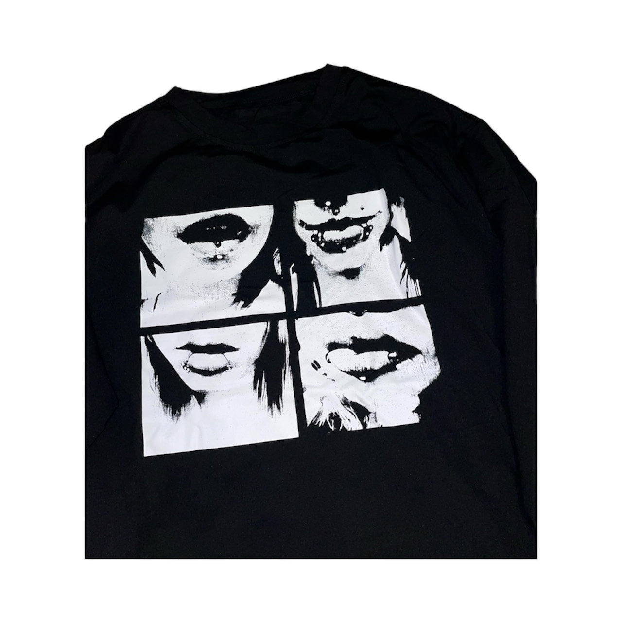 T-shirt à manches longues emo y2k