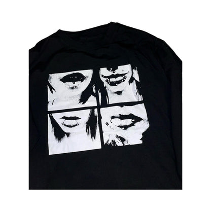 T-shirt à manches longues emo y2k