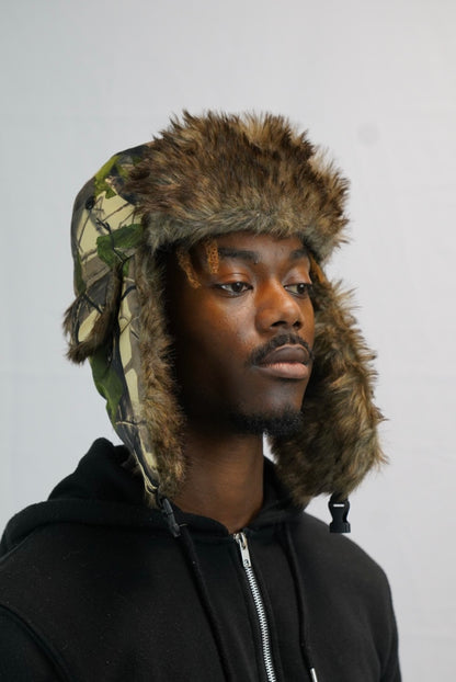 Chapka chaude y2k motifs militaires