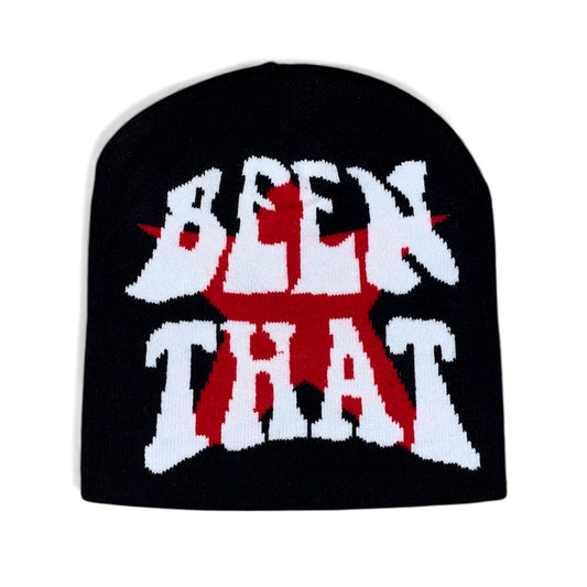 Bonnet noir Been That étoile rouge
